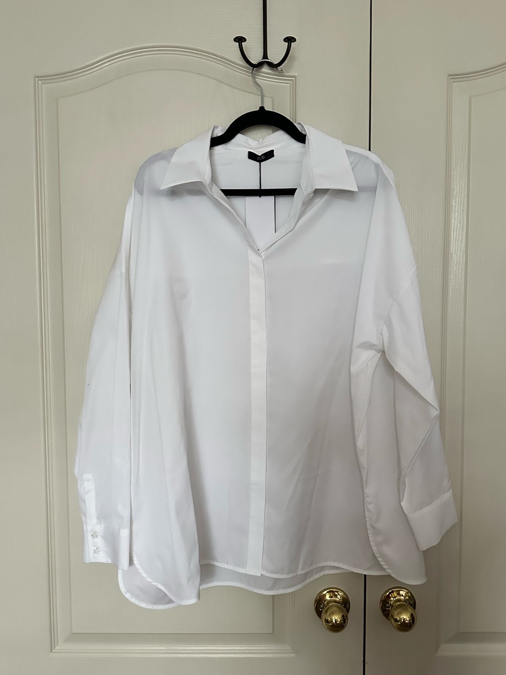 Ruti Non-Iron Refine Oversized Tunic